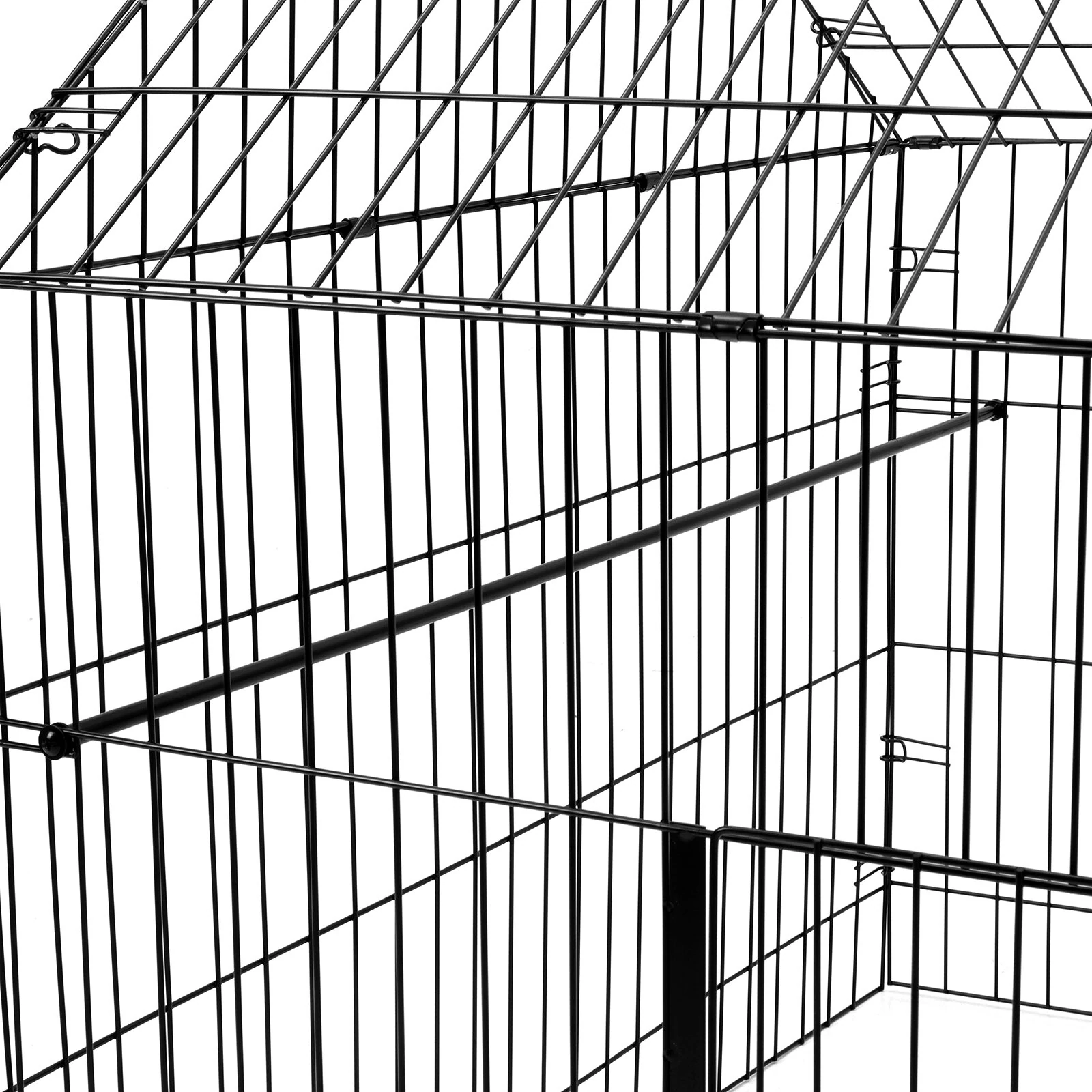 (image for) PawGiant 130'' Poultry Chicken Coop Hen House Hutch Backyard Run Nesting Box Outdoor Cage