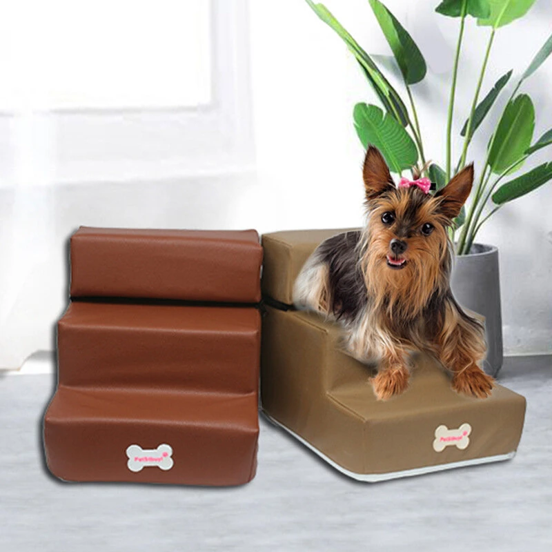 (image for) Pet Stairs High Rebound Soft Washable Pet Ramp Climbing Ladder